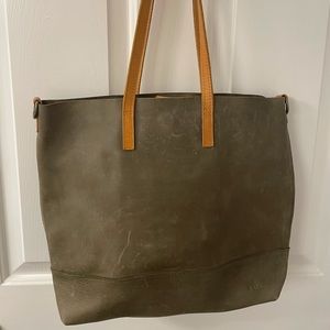ABLE leather tote